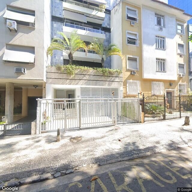 Imagem estática do "Street View" da localização