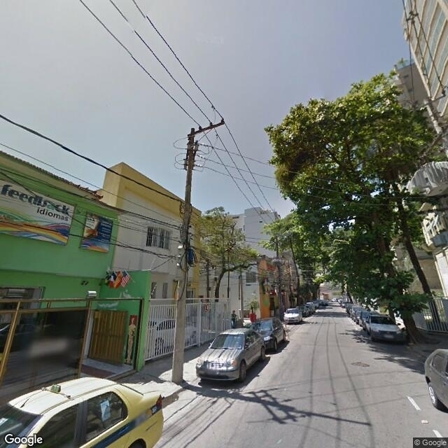 Imagem estática do "Street View" da localização