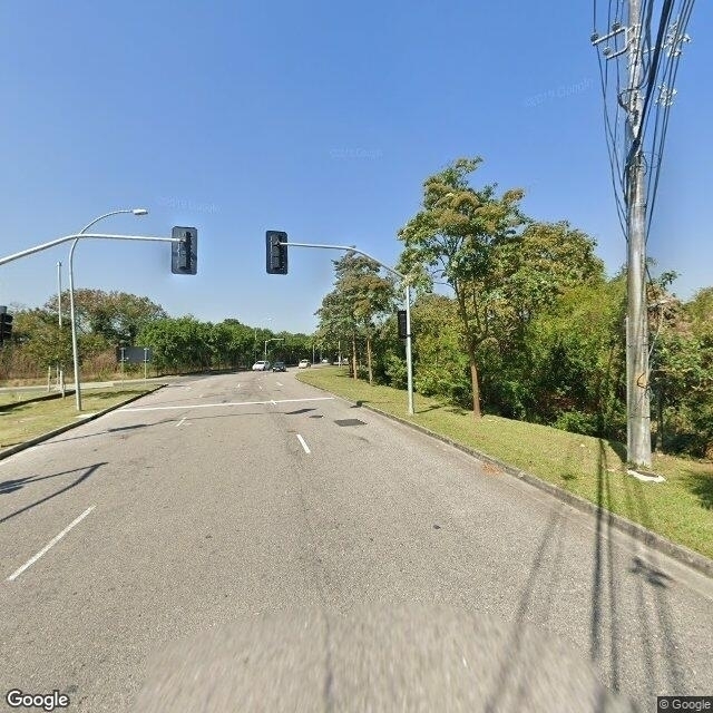 Imagem estática do "Street View" da localização