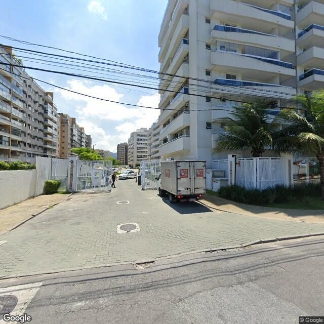 Imagem estática do "Street View" da localização