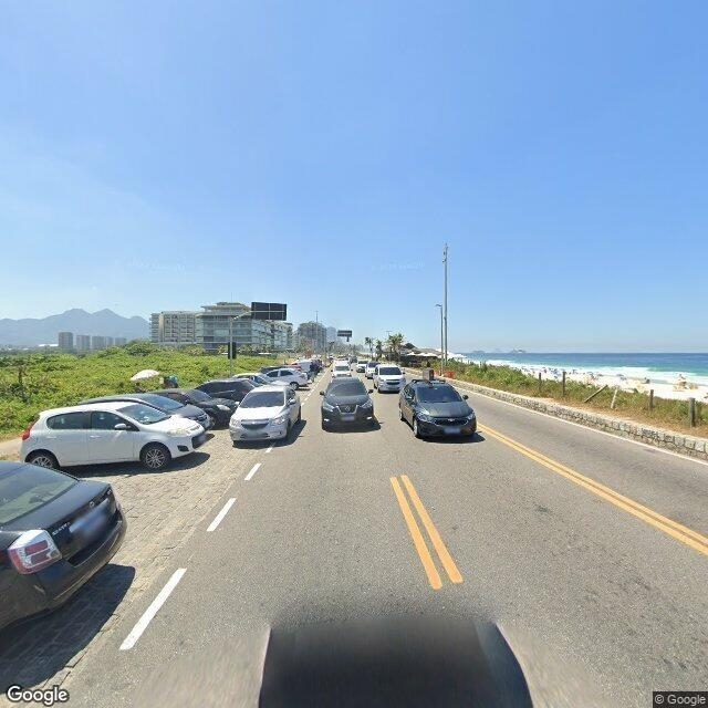 Imagem estática do "Street View" da localização