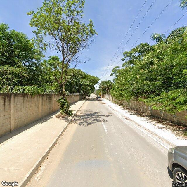 Imagem estática do "Street View" da localização