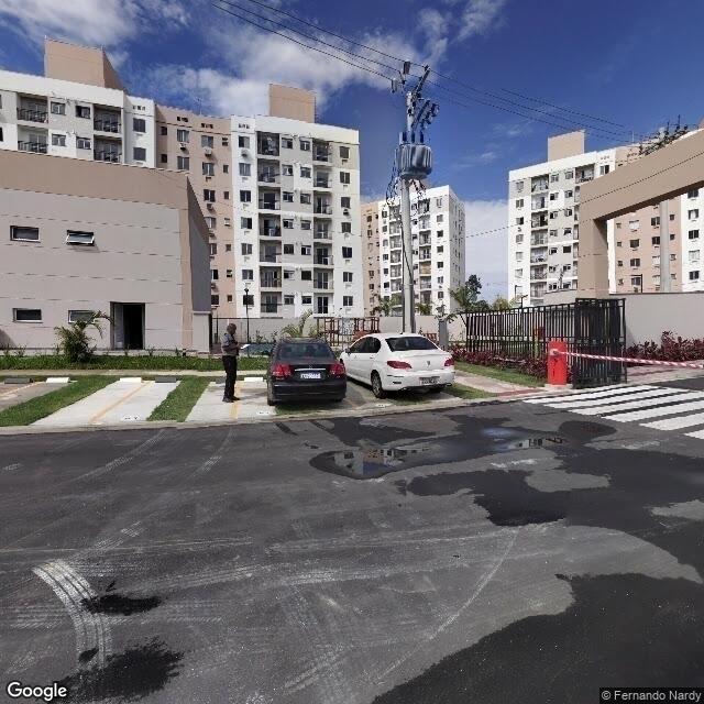 Imagem estática do "Street View" da localização