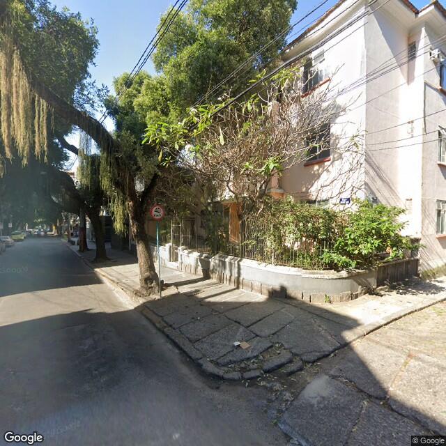 Imagem estática do "Street View" da localização