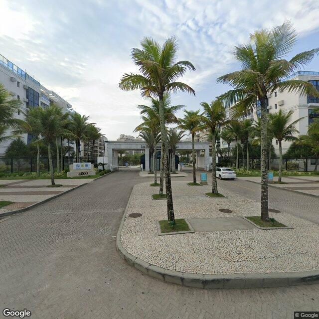 Imagem estática do "Street View" da localização
