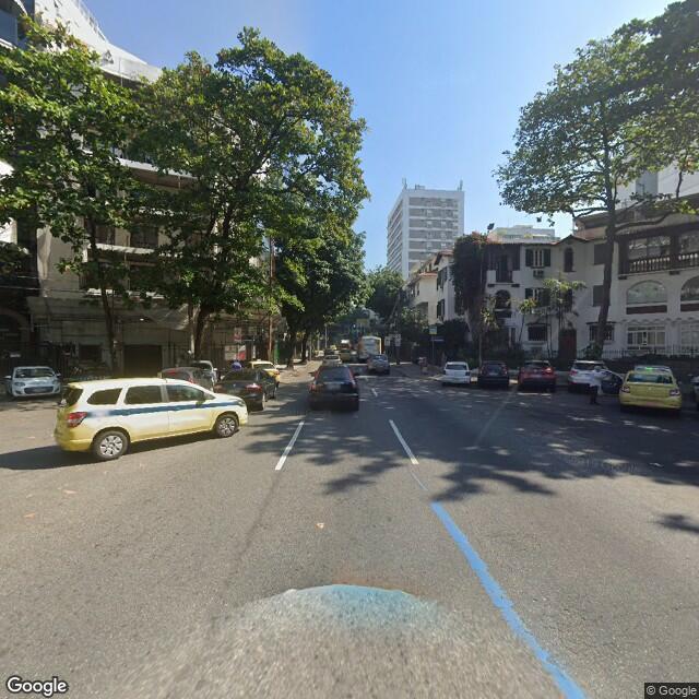 Imagem estática do "Street View" da localização