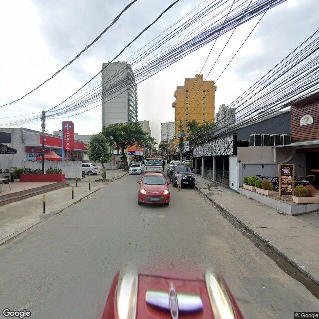 Imagem estática do "Street View" da localização