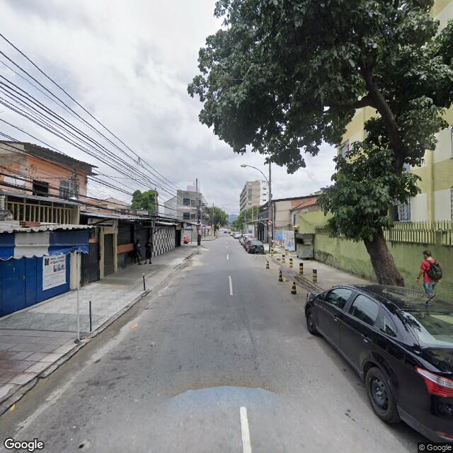 Imagem estática do "Street View" da localização