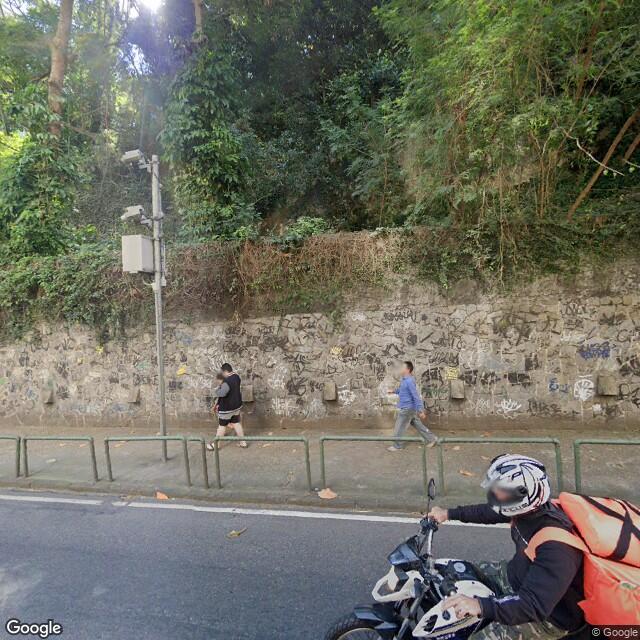 Imagem estática do "Street View" da localização