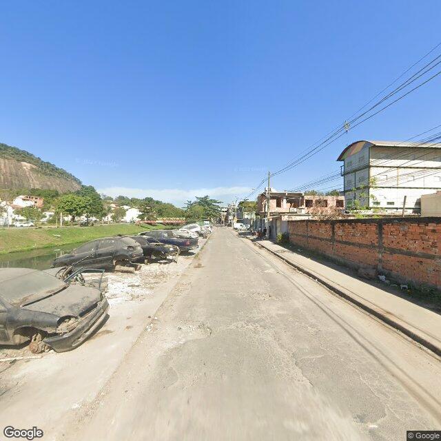 Imagem estática do "Street View" da localização