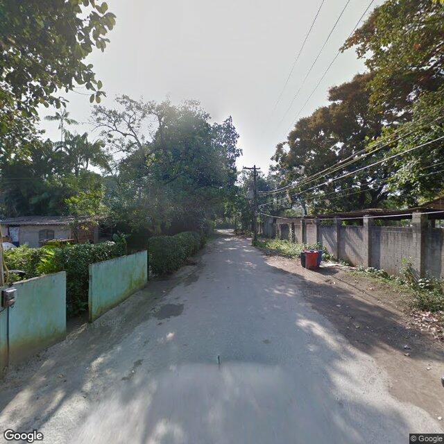 Imagem estática do "Street View" da localização