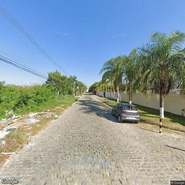 Imagem estática do "Street View" da localização