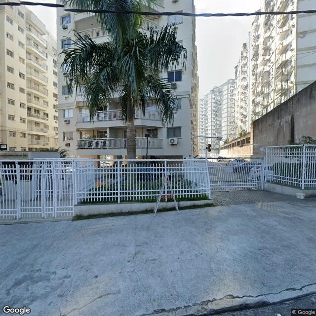 Imagem estática do "Street View" da localização