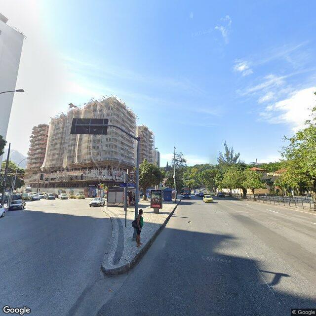 Imagem estática do "Street View" da localização