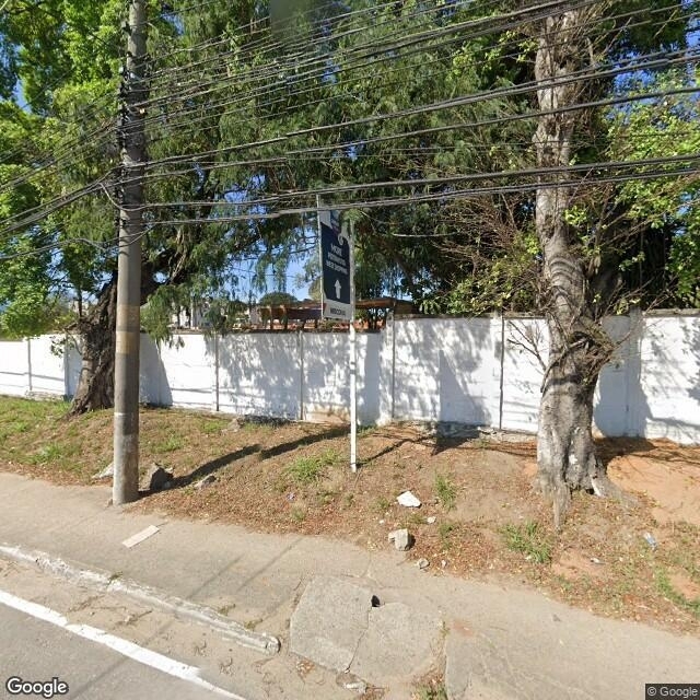 Imagem estática do "Street View" da localização