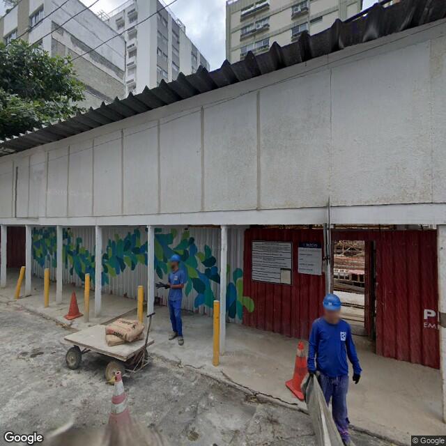 Imagem estática do "Street View" da localização