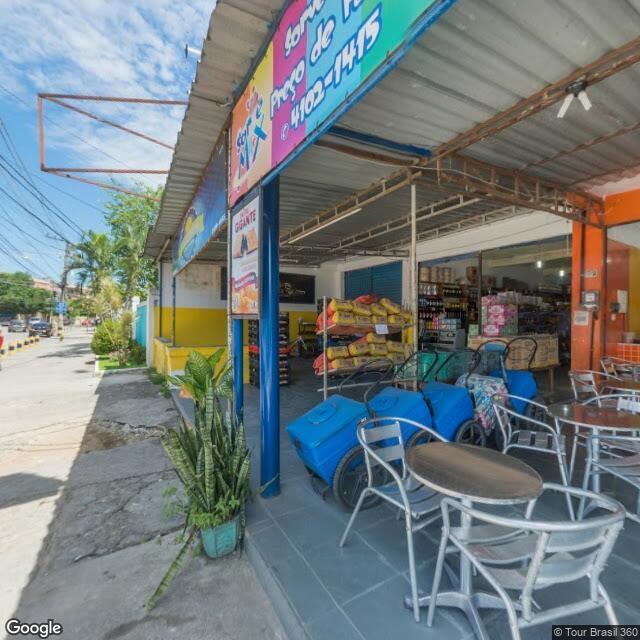 Imagem estática do "Street View" da localização