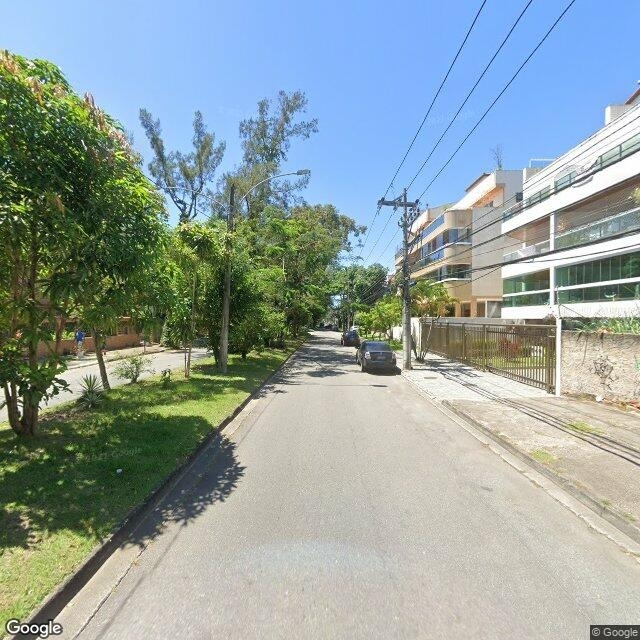 Imagem estática do "Street View" da localização