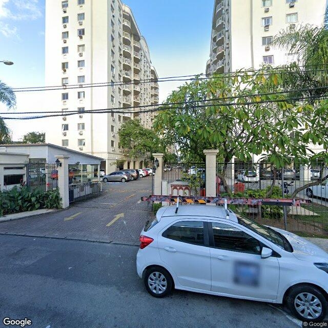 Imagem estática do "Street View" da localização