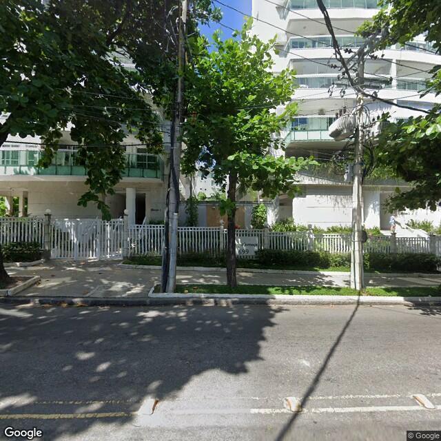 Imagem estática do "Street View" da localização