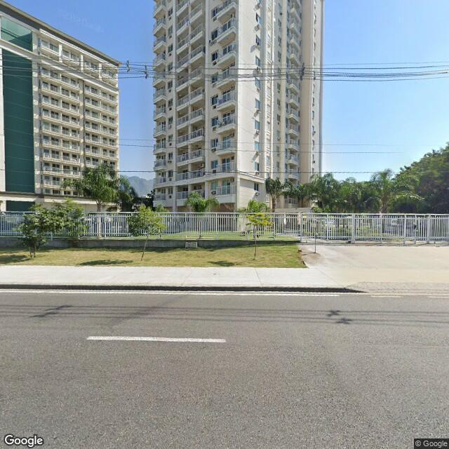 Imagem estática do "Street View" da localização