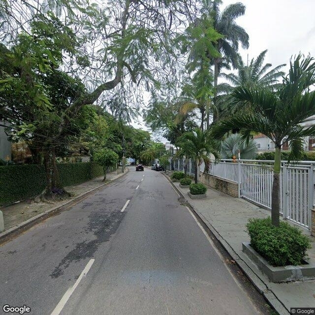 Imagem estática do "Street View" da localização