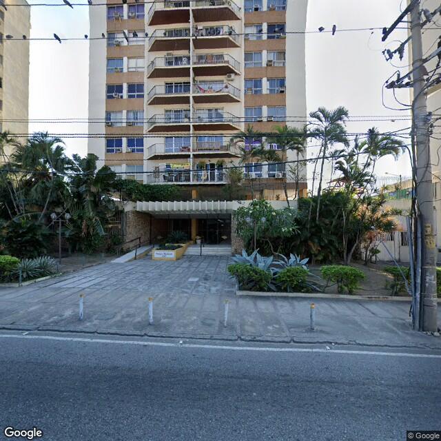 Imagem estática do "Street View" da localização