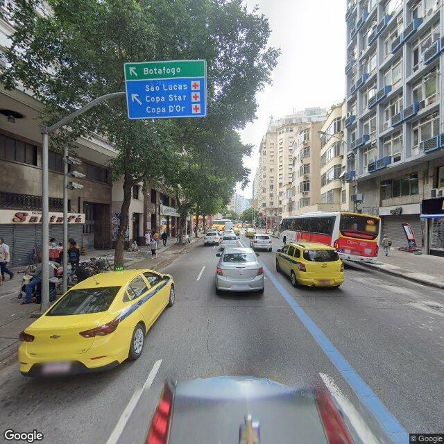 Imagem estática do "Street View" da localização