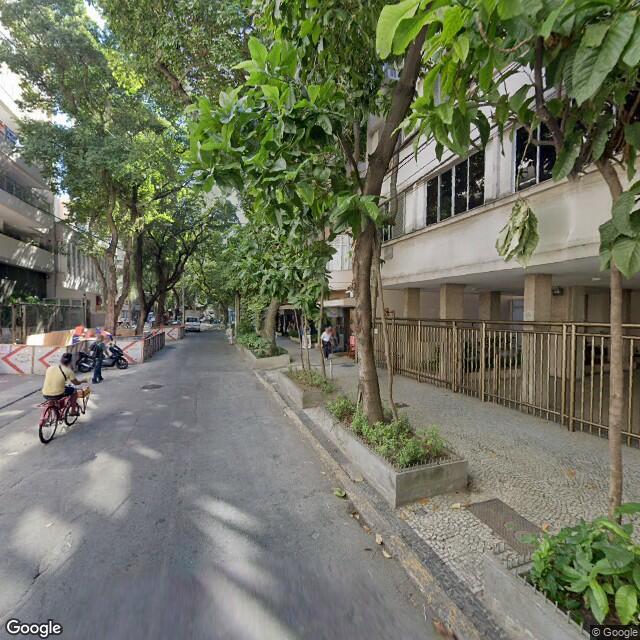 Imagem estática do "Street View" da localização