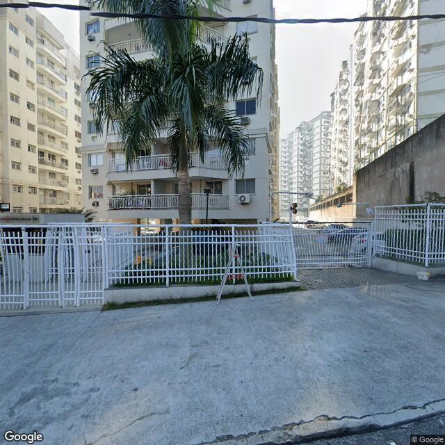 Imagem estática do "Street View" da localização