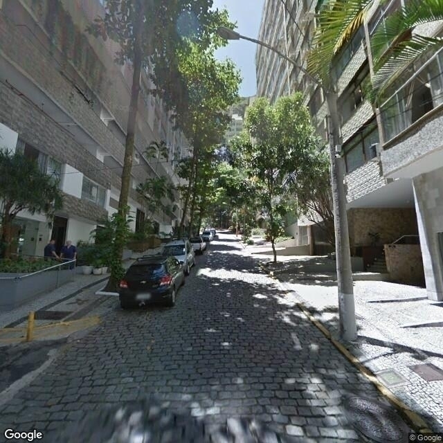 Imagem estática do "Street View" da localização