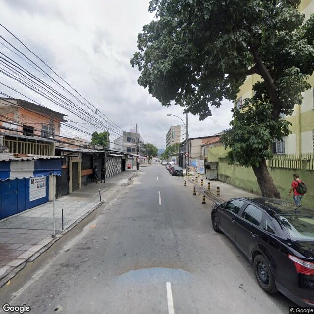 Imagem estática do "Street View" da localização