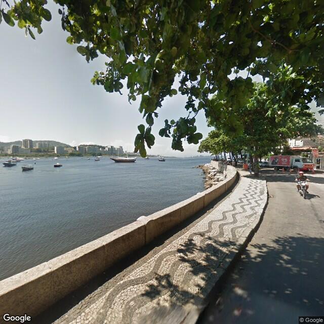 Imagem estática do "Street View" da localização
