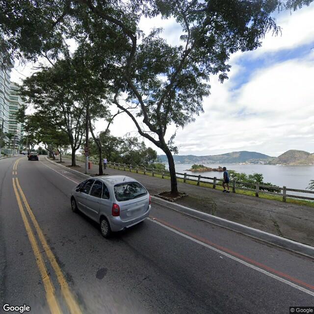 Imagem estática do "Street View" da localização