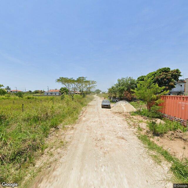 Imagem estática do "Street View" da localização