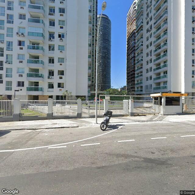Imagem estática do "Street View" da localização