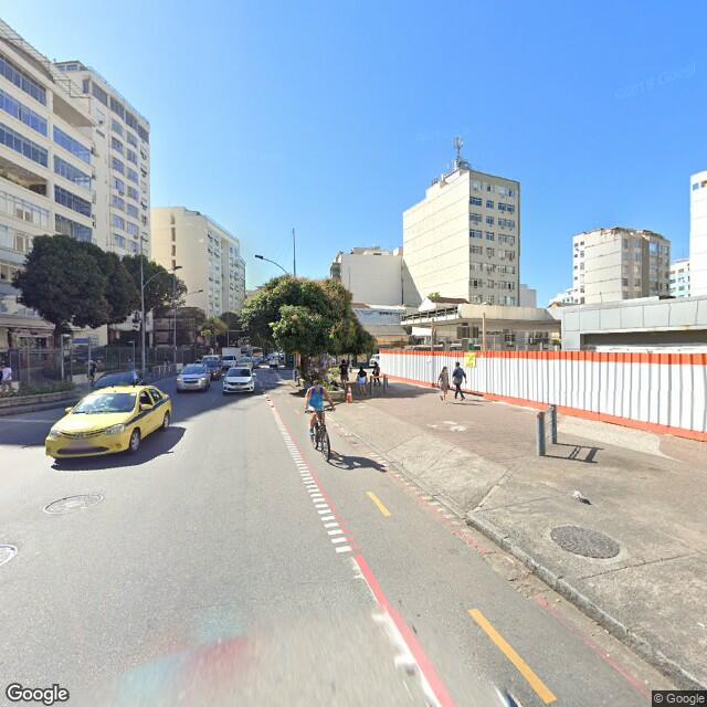 Imagem estática do "Street View" da localização