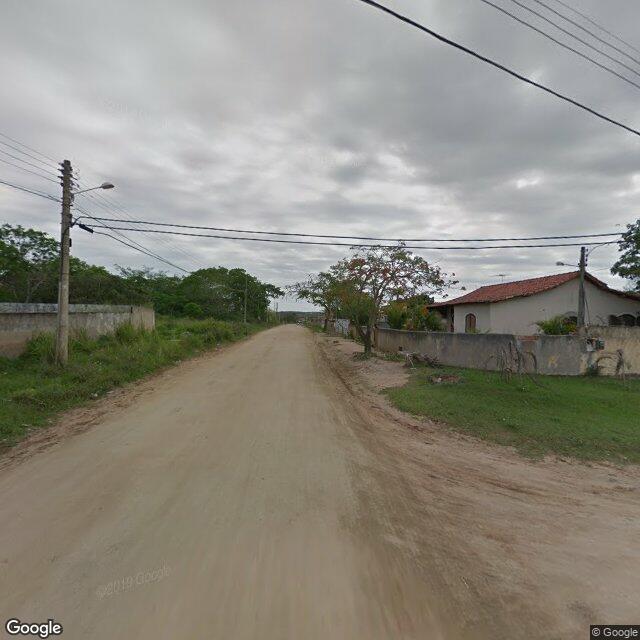 Imagem estática do "Street View" da localização