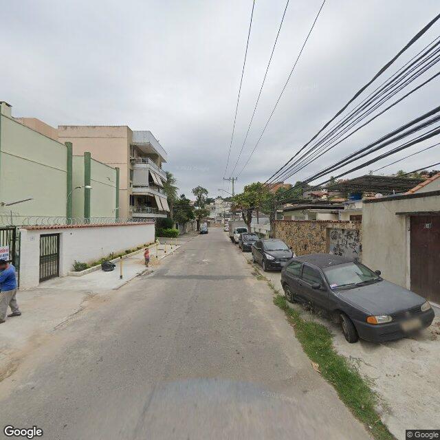 Imagem estática do "Street View" da localização