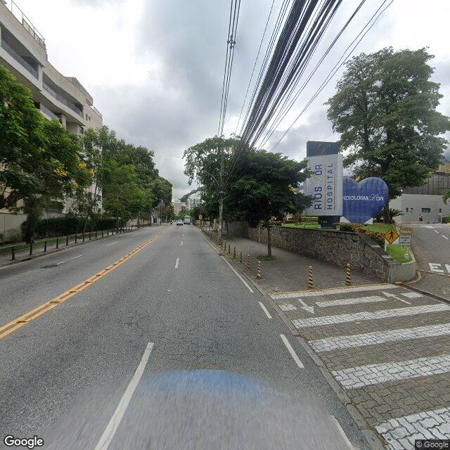 Imagem estática do "Street View" da localização