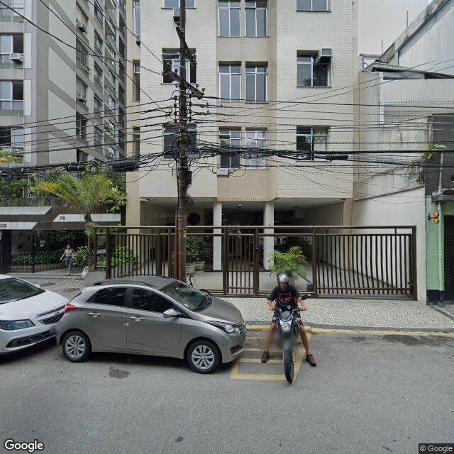 Imagem estática do "Street View" da localização