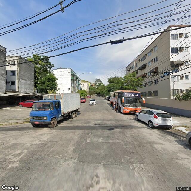 Imagem estática do "Street View" da localização