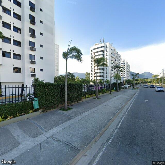 Imagem estática do "Street View" da localização