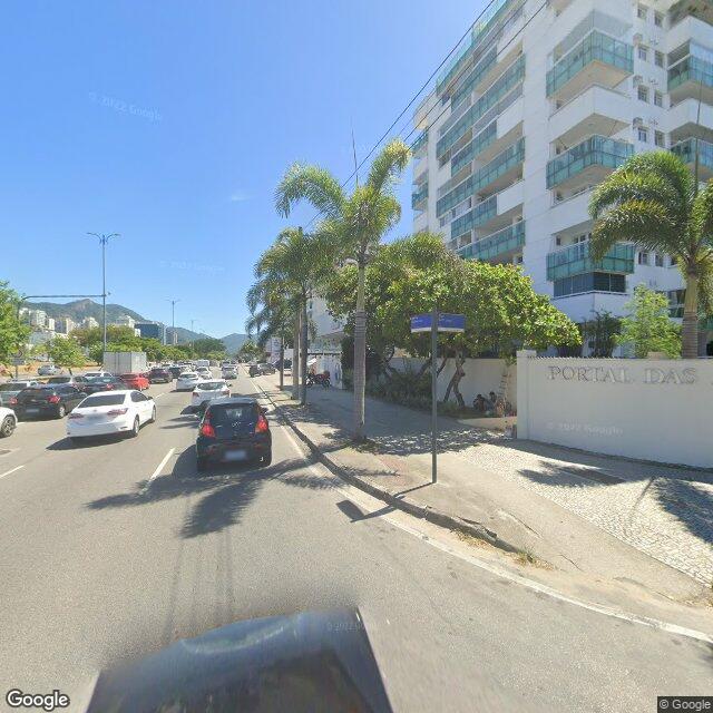 Imagem estática do "Street View" da localização