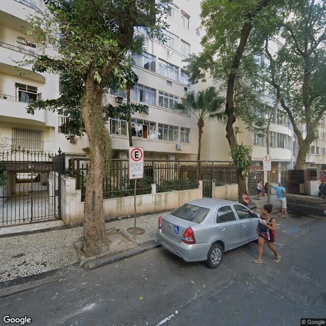 Imagem estática do "Street View" da localização