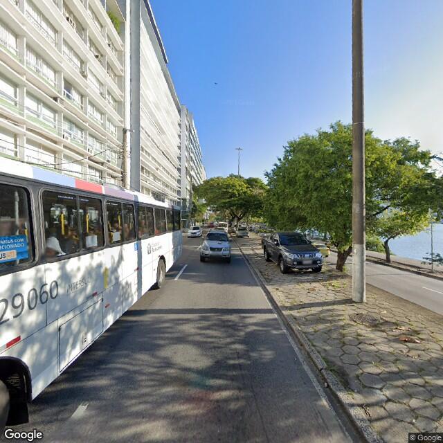 Imagem estática do "Street View" da localização