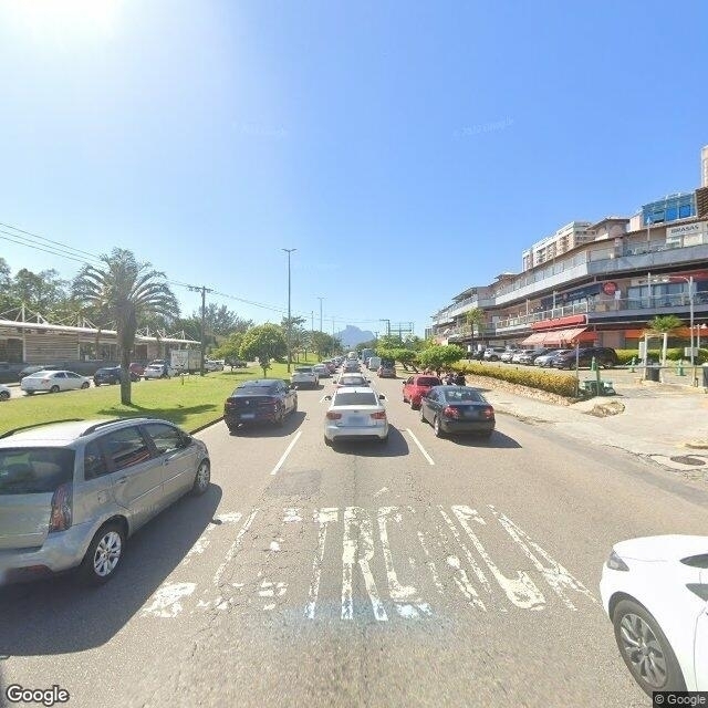 Imagem estática do "Street View" da localização