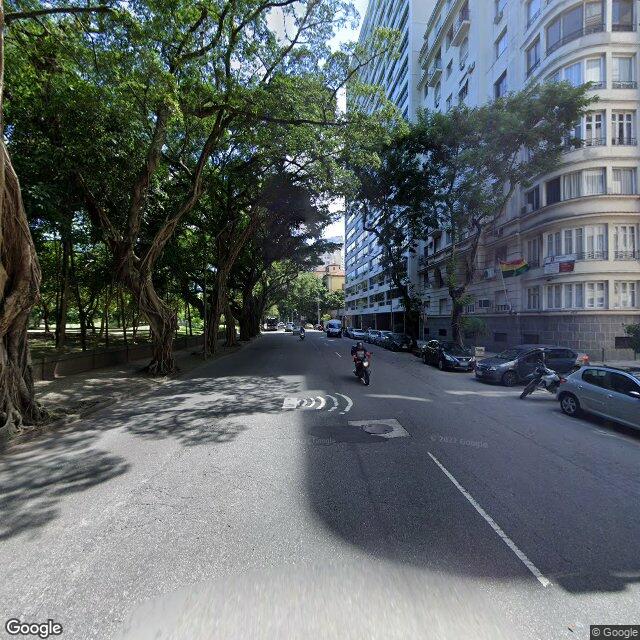 Imagem estática do "Street View" da localização
