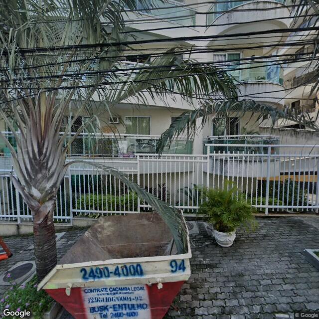 Imagem estática do "Street View" da localização