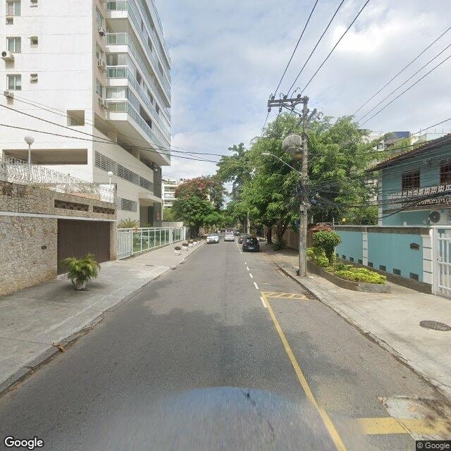 Imagem estática do "Street View" da localização